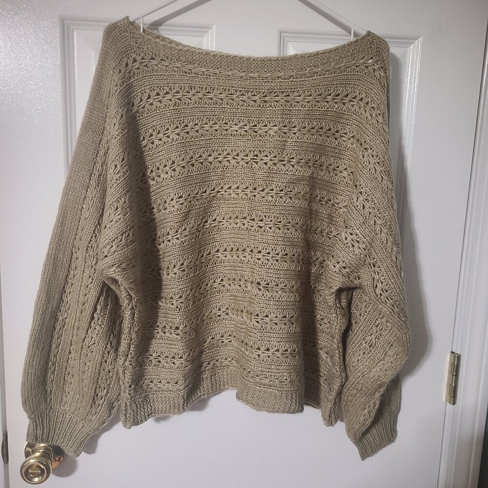 Crop sweater